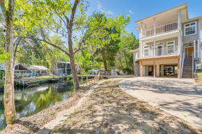 Tropical Canalfront Escape with Decks and Dock!
